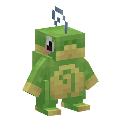 Politoed, o modelo do Cobblemon