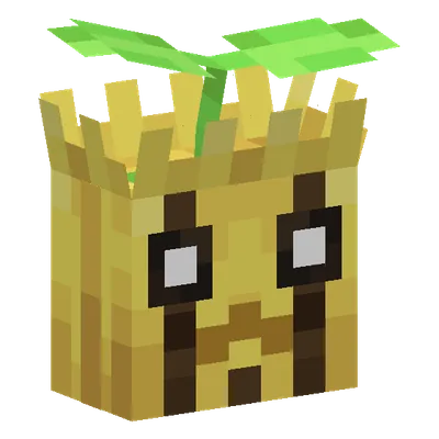 Sunkern, o modelo do Cobblemon
