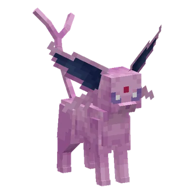 Espeon, o modelo do Cobblemon