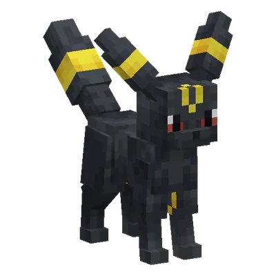 Umbreon, o modelo do Cobblemon