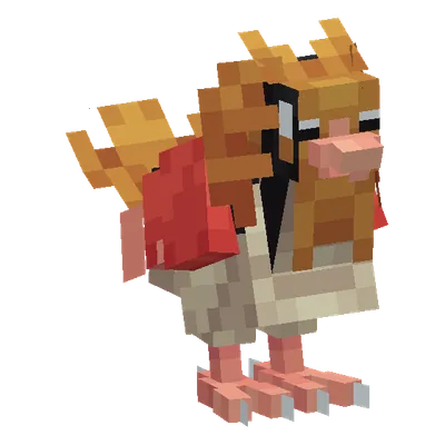 Spearow, o modelo do Cobblemon