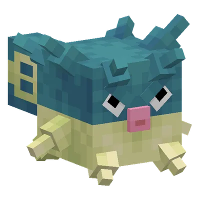 Qwilfish, o modelo do Cobblemon