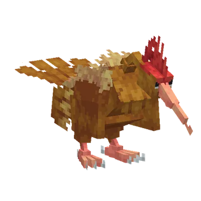 Fearow, o modelo do Cobblemon