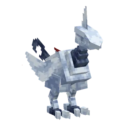 Skarmory, o modelo do Cobblemon