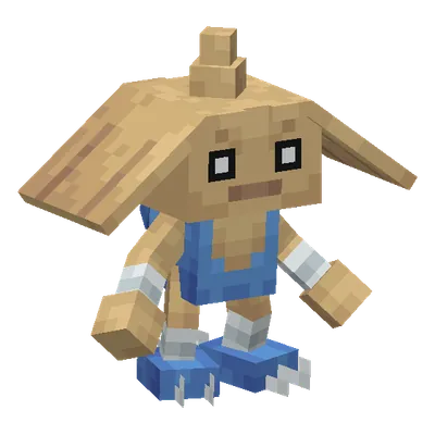 Hitmontop, o modelo do Cobblemon