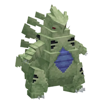 Tyranitar, o modelo do Cobblemon