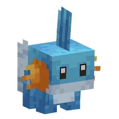 Mudkip, o modelo do Cobblemon