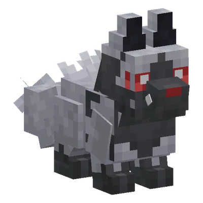 Poochyena, o modelo do Cobblemon
