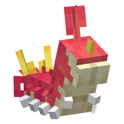 Wurmple, o modelo do Cobblemon