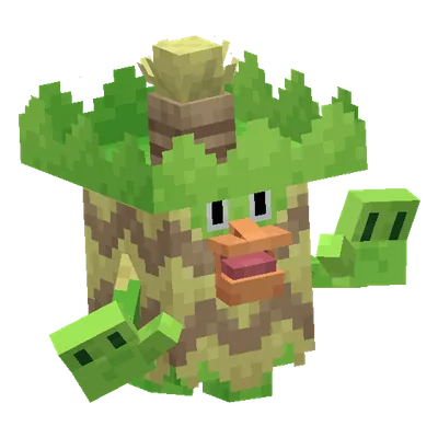 Ludicolo, o modelo do Cobblemon