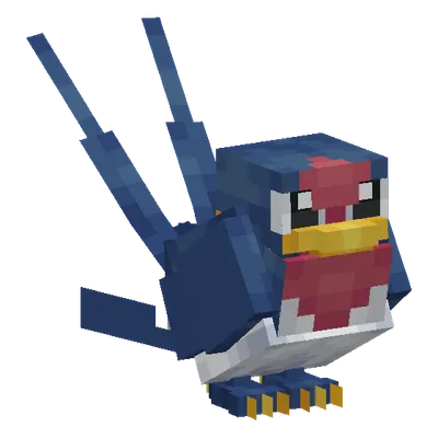 Taillow, o modelo do Cobblemon