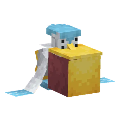 Pelipper, o modelo do Cobblemon
