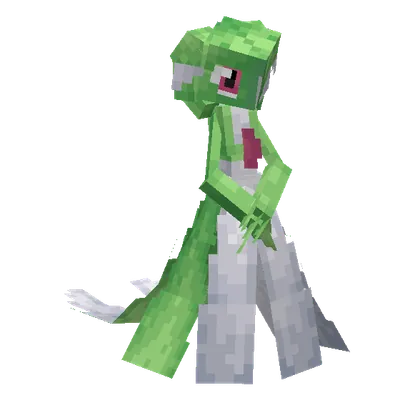 Gardevoir, o modelo do Cobblemon