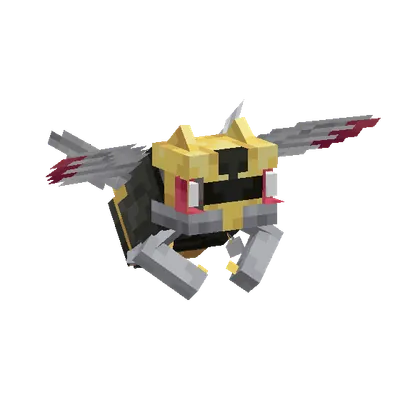 Ninjask, o modelo do Cobblemon