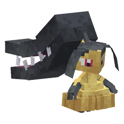 Mawile, o modelo do Cobblemon