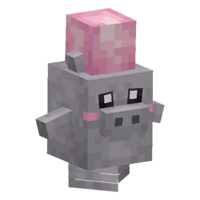 Spoink, o modelo do Cobblemon