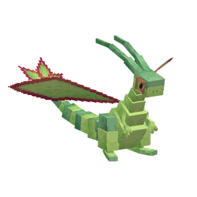 Flygon, o modelo do Cobblemon