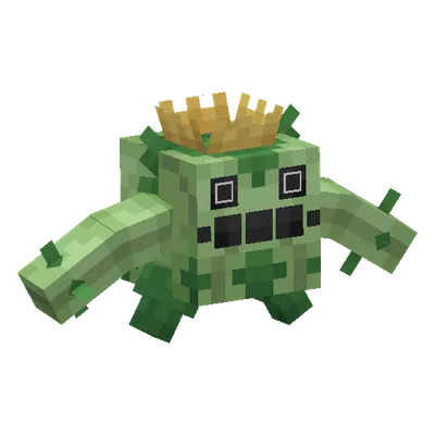 Cacnea, o modelo do Cobblemon