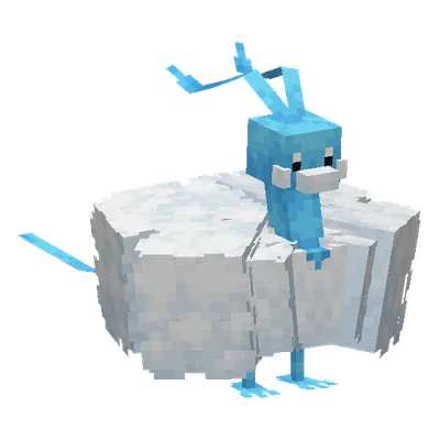 Altaria, o modelo do Cobblemon