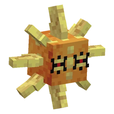 Solrock, o modelo do Cobblemon
