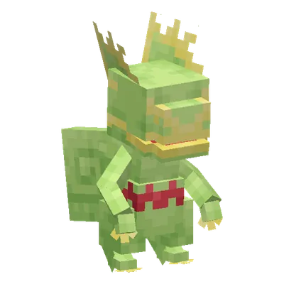 Kecleon, o modelo do Cobblemon