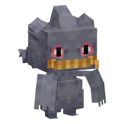Banette, o modelo do Cobblemon