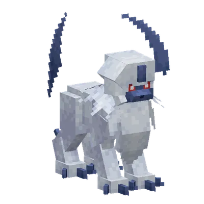 Absol, o modelo do Cobblemon
