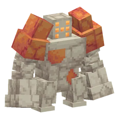 Regirock, o modelo do Cobblemon