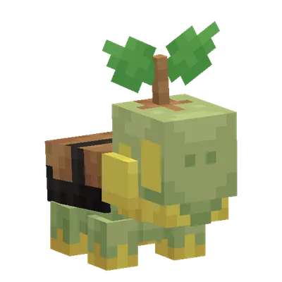 Turtwig, o modelo do Cobblemon