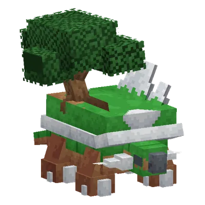 Torterra, o modelo do Cobblemon