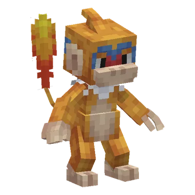 Monferno, o modelo do Cobblemon