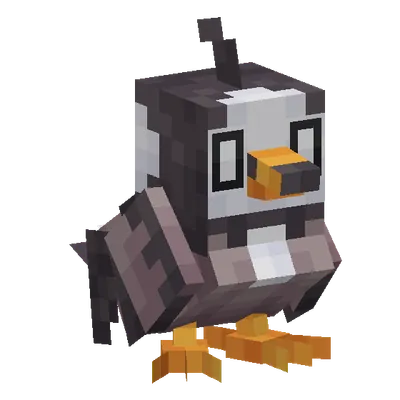 Starly, o modelo do Cobblemon
