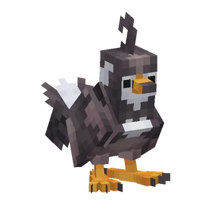 Staravia, o modelo do Cobblemon