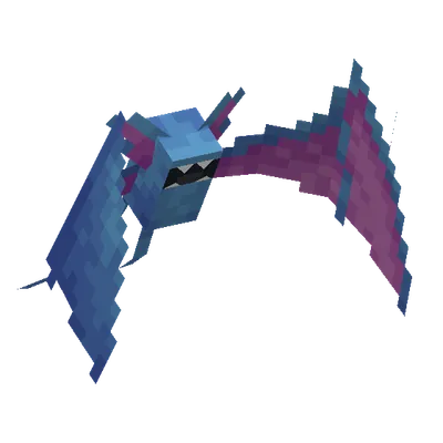 Zubat, o modelo do Cobblemon