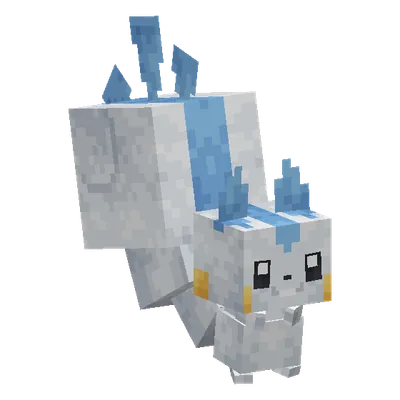 Pachirisu, o modelo do Cobblemon