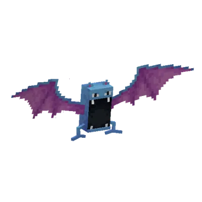 Golbat, o modelo do Cobblemon