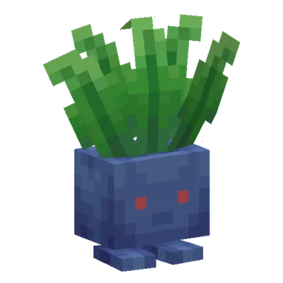 Oddish, o modelo do Cobblemon