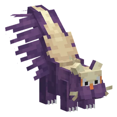 Stunky, o modelo do Cobblemon