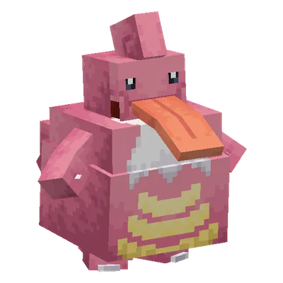 Lickilicky, o modelo do Cobblemon