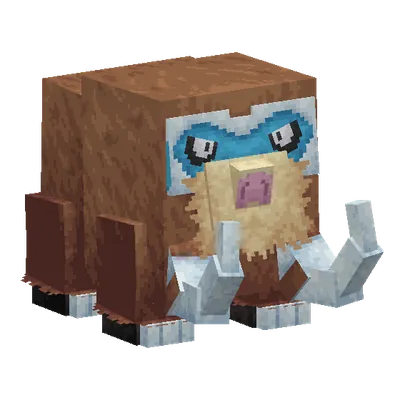 Mamoswine, o modelo do Cobblemon