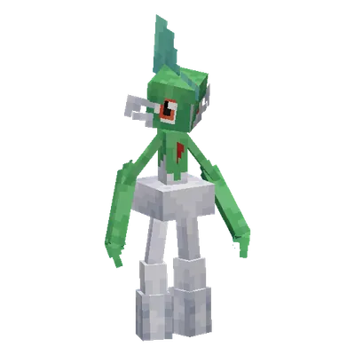 Gallade, o modelo do Cobblemon
