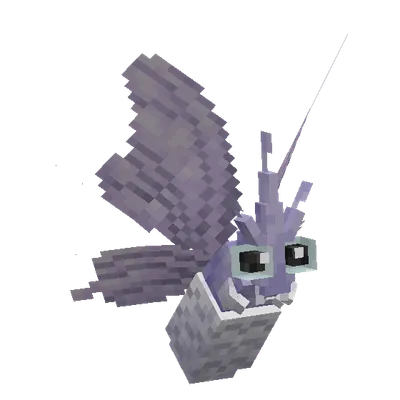 Venomoth, o modelo do Cobblemon