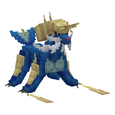 Samurott, o modelo do Cobblemon