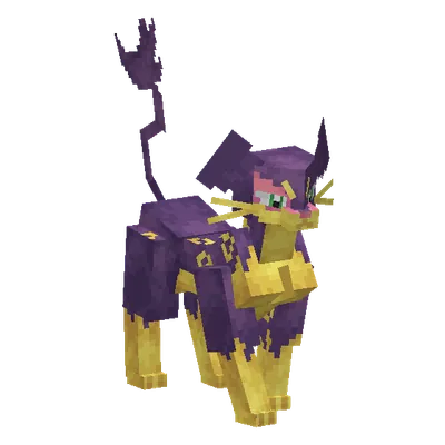Liepard, o modelo do Cobblemon