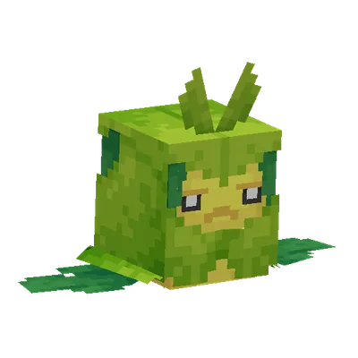 Swadloon, o modelo do Cobblemon