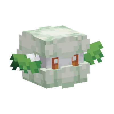 Cottonee, o modelo do Cobblemon