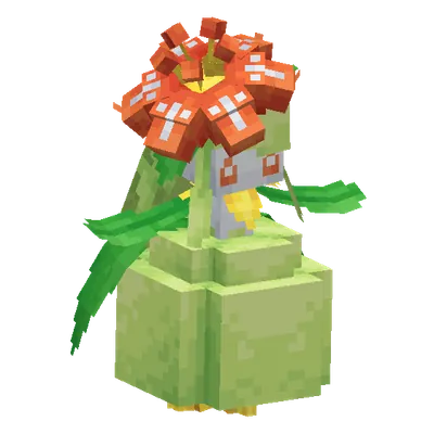 Lilligant, o modelo do Cobblemon