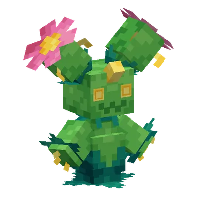 Maractus, o modelo do Cobblemon