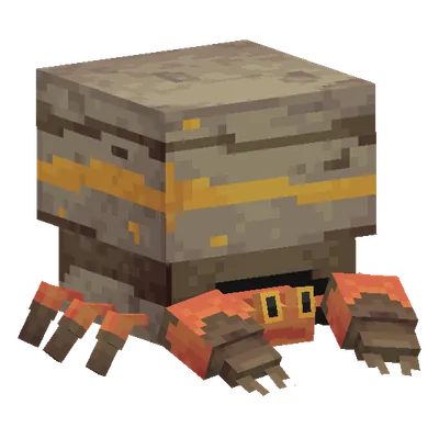 Crustle, o modelo do Cobblemon