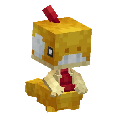 Scraggy, o modelo do Cobblemon